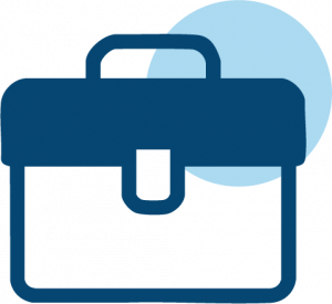 Icon eines Werkzeugkoffers für saubere Installation